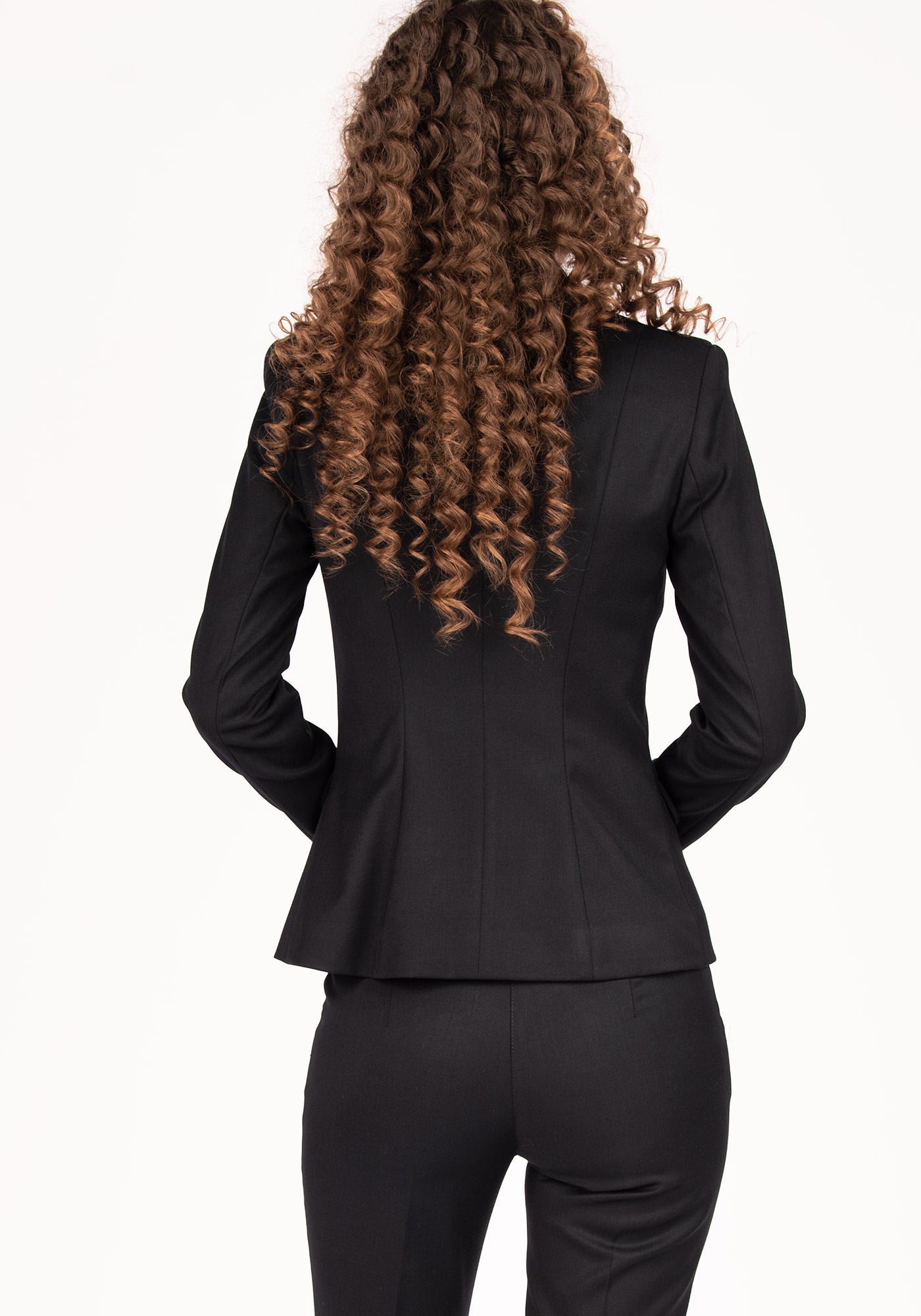 Women's Fitted Blazer in Navy