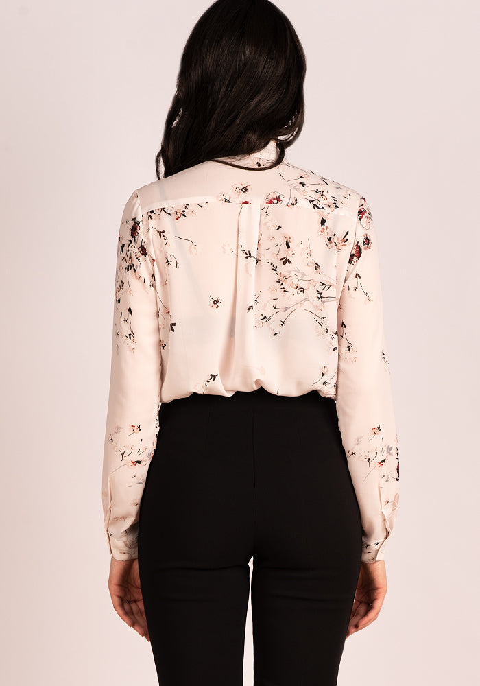 Дамски Панталон с Висока талия и Басти в Черно