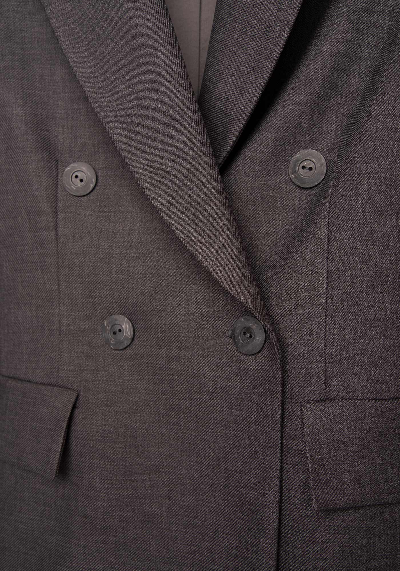 Дамски Блейзер с Двуред силует в Сиво