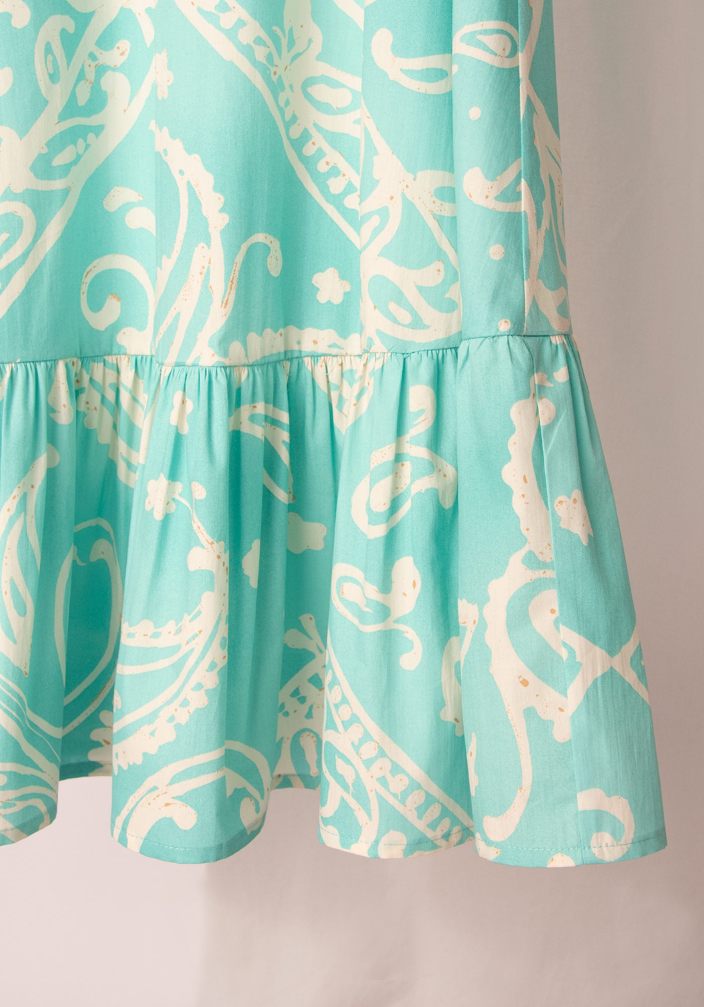 Women's Oversized Summer Dress - Turquoise