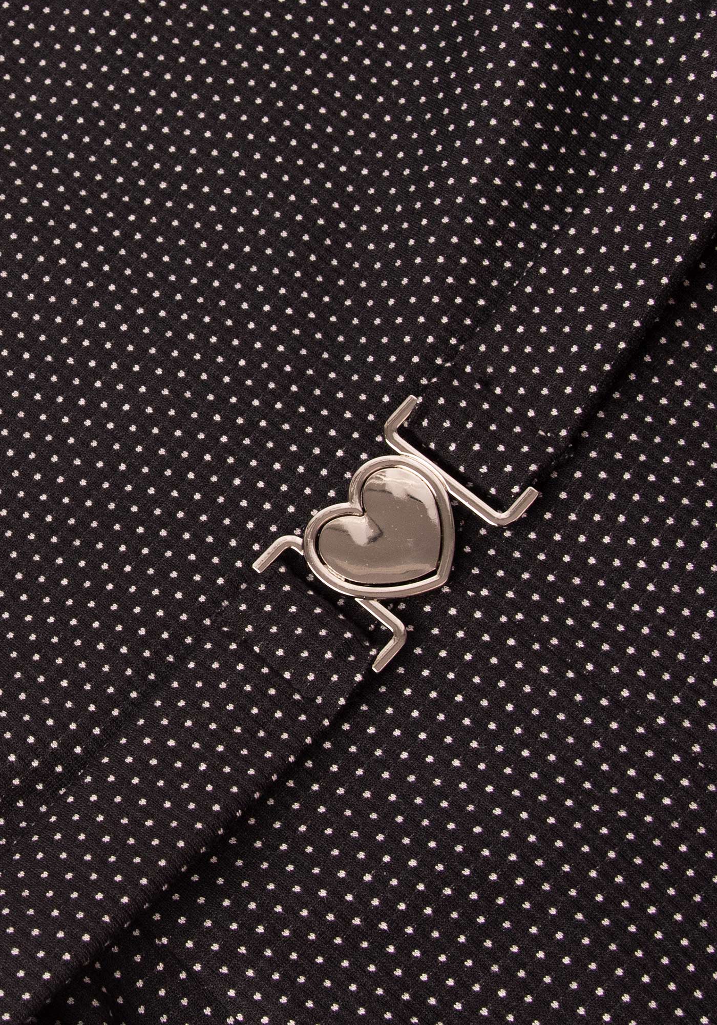 Къса Разкроена Рокля с Колан в Черно-Бяло