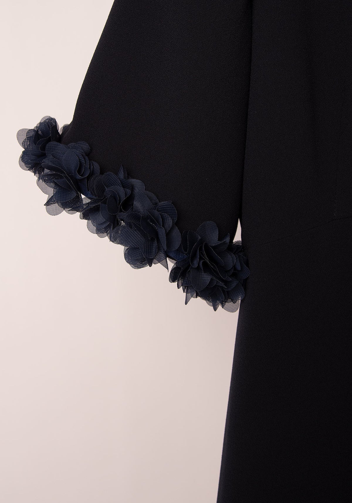 Women's A Line Midi Dress in Navy